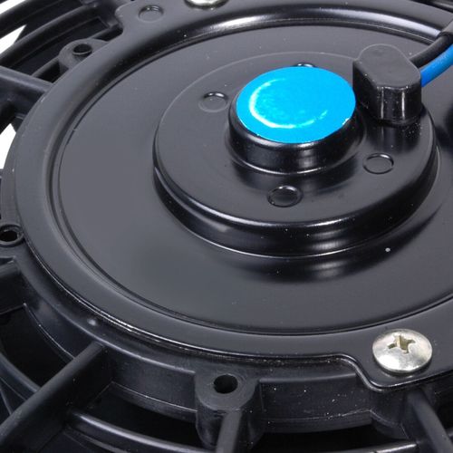 14" UNIVERSAL CURVED 12V RADIATOR INTERCOOLER ELECTRIC PUSH PULL COOLING FANS — image 3