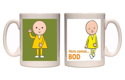 Bod tv show mug here comes bod picture mug
