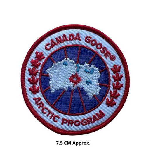 Canada Goose Artic Program Embroidered Iron On /Sew On Patch Batch Jeans N-344