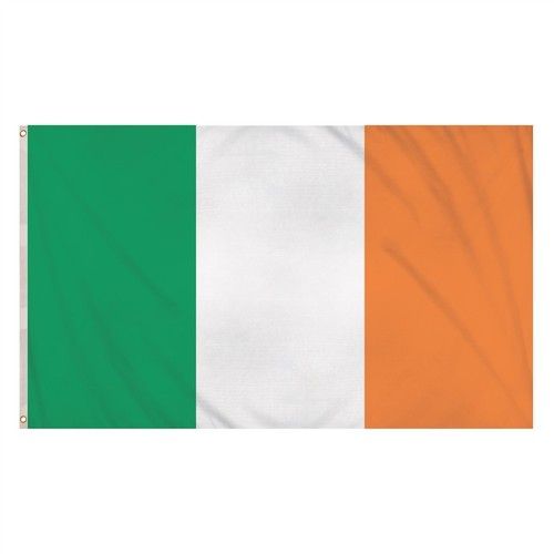 Ireland National Flag 5x3 Irish Tricolour Rugby Football Sports Supporter Banner
