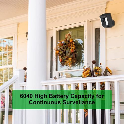Rechargeable Lithium Battery Pack for Ring Video Doorbell 2 3 4 Spotlight Camera — image 2