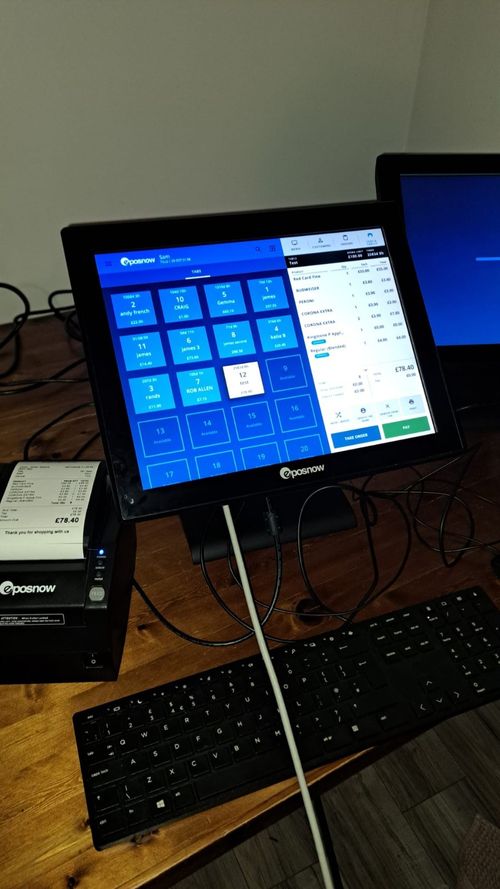 Epos Now C15 C-Series POS System Touchscreen w/ 2 Thermal Receipt Printers (Win) — image 6
