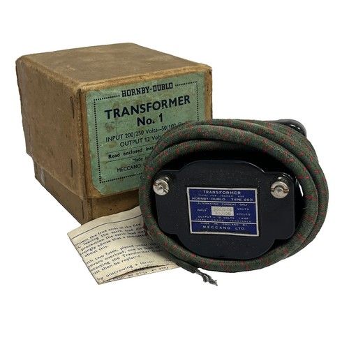 Post-War Hornby Dublo Transformer Unit No1 12V Locomotives Boxed OO B