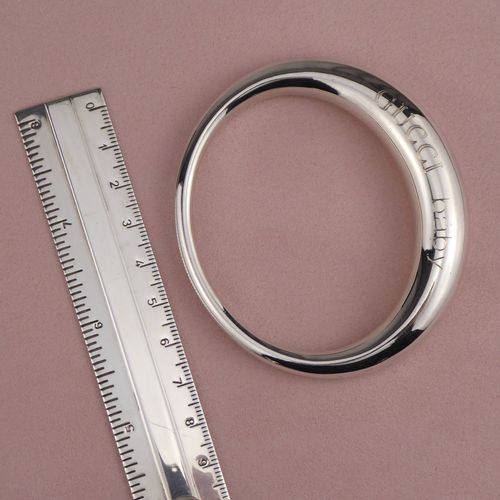 Gucci Teething Rattle for Baby 925 Sterling Silver with Box Tom Ford era — image 4