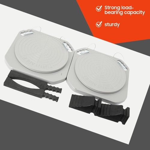 5Ton Wheel Alignment Turn Plates Car Truck Front End Wheel Tool Durable One Pair