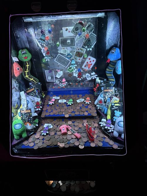 Arcade Coin Pusher 2p Machine  Custom Made — image 1