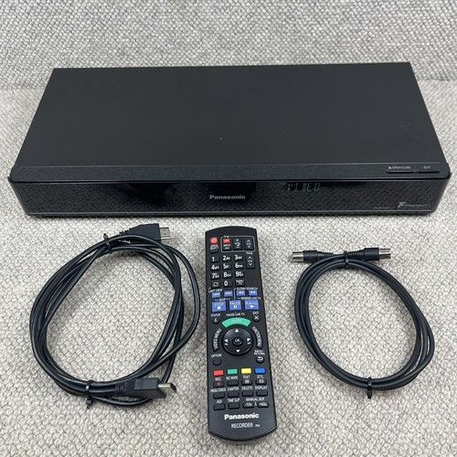 Panasonic DMR-EX97 Freeview HD Recorder 500GB HDD DVD Twin Tuner Remote HDMI