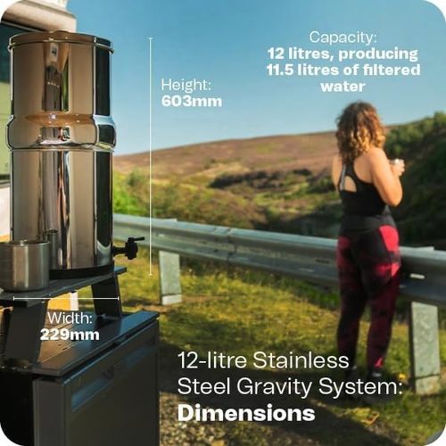 British Berkefeld 12 L Gravity Water System + 2 Ultra Sterasyl Filters | NEW — image 11