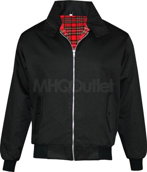 Bomber Jacket Mens Classic Vintage Retro Scooter 1970'S Bomber Trendy Mod Coat
