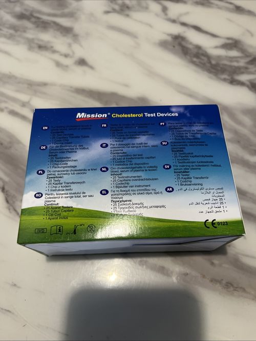 Mission 3 in 1 Cholesterol Test devices(Lipid Panel) Strips F.S.S — image 6