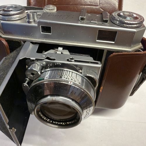 Vintage Kodak Retina IIa Camera with Original Case  — image 13