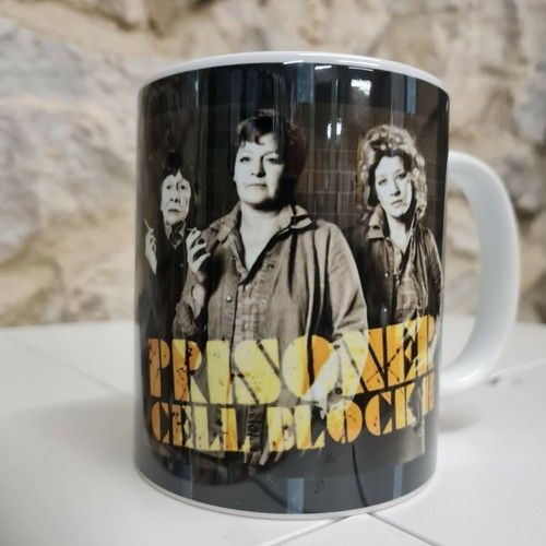 Prisoner Cell Block H TV series Cup Mug Wentworth Bea, Lizzie, Chrissie 