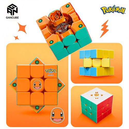 GAN356 Me Pokémon 3×3 Magnetic Speed Cube Charmander Limited Edition — image 3