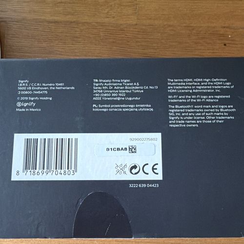 Philips Hue Hue Play HDMI Sync Box Lighting Hub Black App Control Indoor — image 2