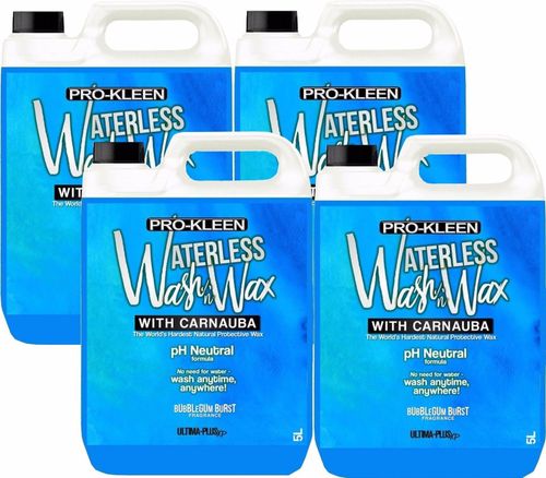 ProKleen Waterless Wash Wax Bubblegum Carnauba Showroom Car Cleaner Polish 20L — image 1