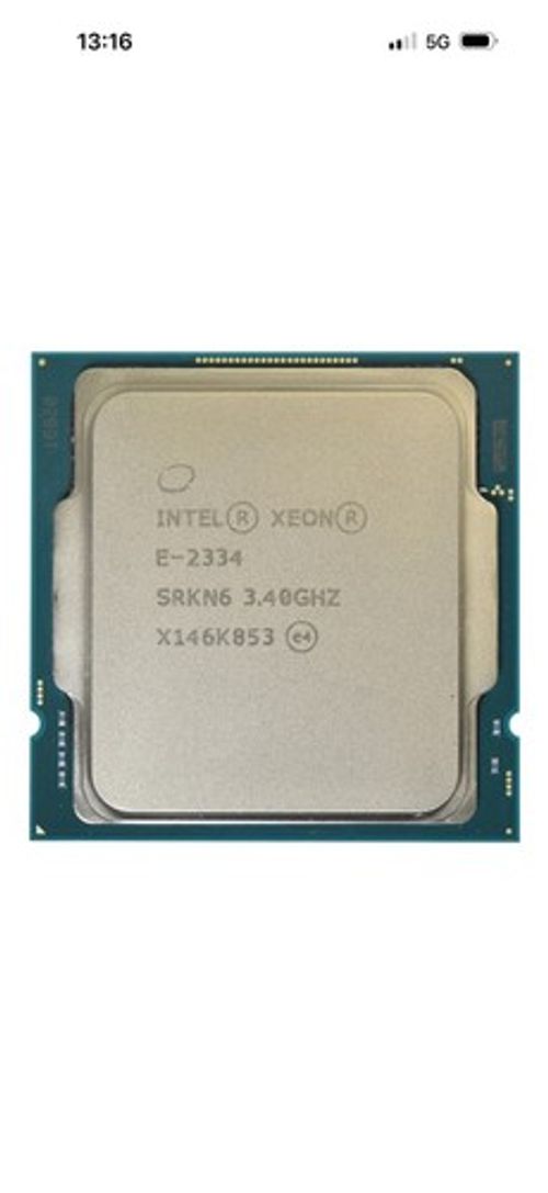 NEW Intel Xeon E-2334 Quad-Core 3.4GHz 8MB FCLGA1200 65W CPU Processor SRKN6