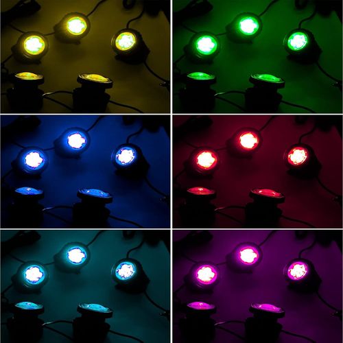 T-SUN 3 IN 1 Solar Pond Lights LED RGB Garden Underwater Fountain Pool Lamp IP68 — image 7