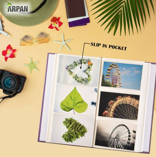 Arpan Photo Album Slip In Pocket 6x4''/10 x 15cm Holds 300 Photos Pack of 2 — image 5