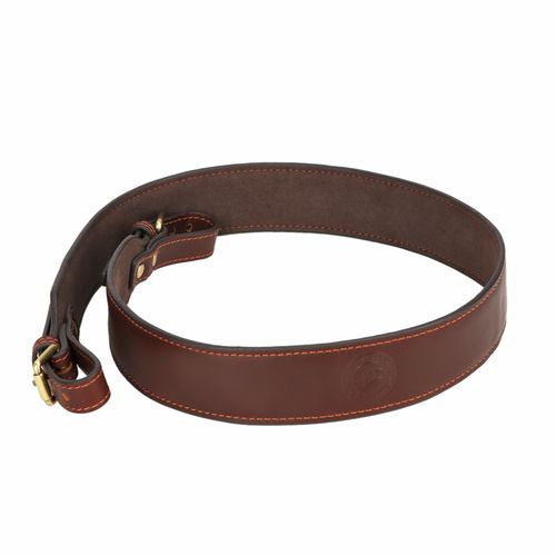 TOURBON Hunting Rifle Sling Gun Leather Carry Shoulder Strap Adjustable Brown UK — image 14