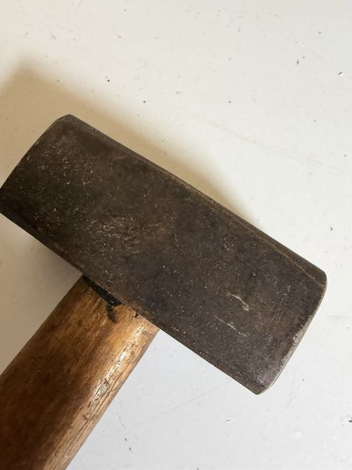 Vintage Lump Hammer - Good solid vintage tool - Made in England — image 5