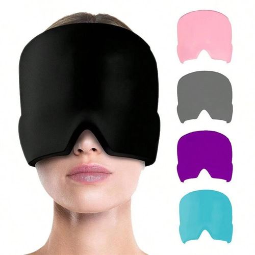 Migraine Relief Ice Cap Tension Heat Cold Therapy Mask Reusable Headache Ice Hat — image 17