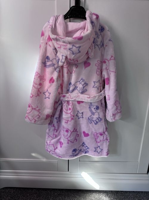 Peppa Pig Dressing Gown Age 1 - 2 Years Old. — image 2
