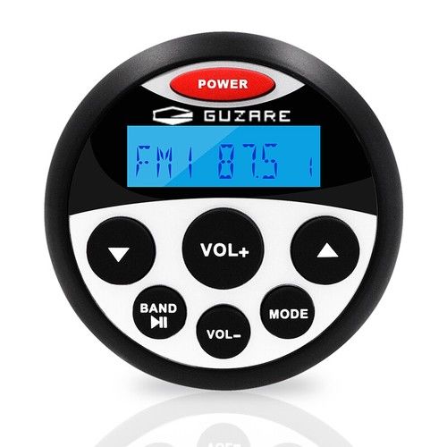 Boat Radio Marine Bluetooth Receiver USB MP3 Player for Yacht ATV UTV Motorcycle