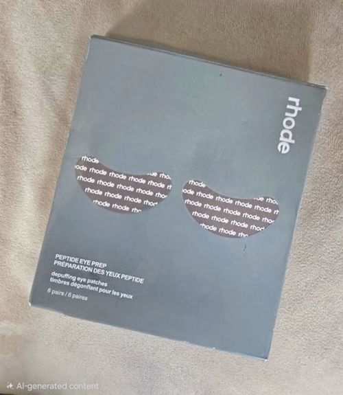 rhode Peptide Eye Prep Under-Eye Patches Depuffing Cooling 6 Pairs