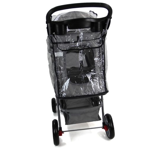 Waterproof Rain Cover for Pet Stroller Dog Cat Puppy Pram Pushchair Travel Cart — image 3