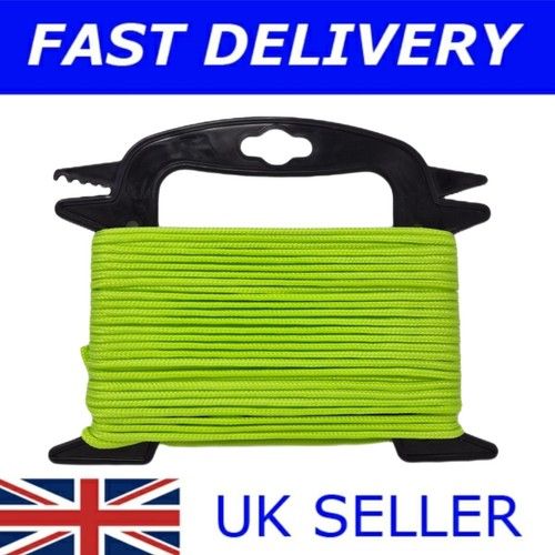 🔥GUY LINE TENT ROPE  CAMPING CARAVAN PARACORD ROPES CORD SAILING UPTO 82 FEET