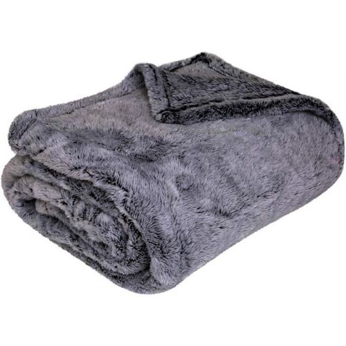 Luxury Faux Fur Throw Sofa Bed Mink Soft Warm Fleece Blanket Single Double King. — image 9