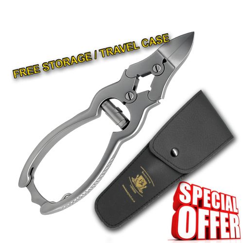 Chiropody Toenail CLIPPERS For Thick Nails Podiatry Heavy Duty NAIL CUTTERS Grey — image 14