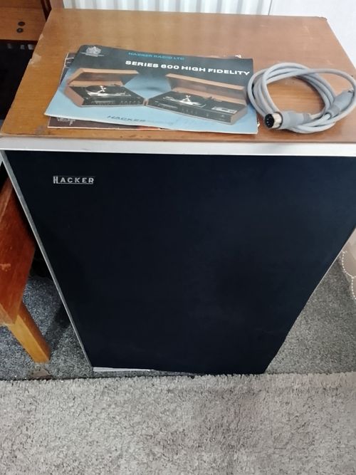 Stunning Rare Vintage Hacker MC600 Stereo Music Centre (Working) — image 12