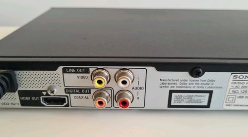 Sony DVP-SR760H DVD Player Black with Remote Control Tested Working — image 9