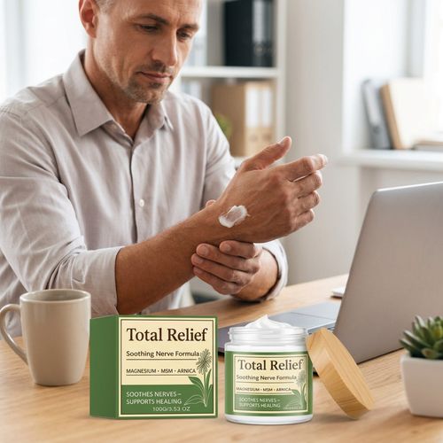 Total Relief Magnesium Cream Nerve Relief Magnesium Soothing Cream FastAbsorbing — image 3