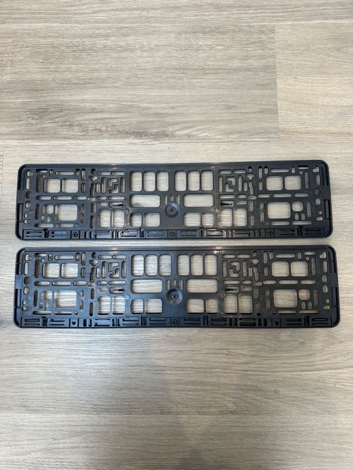 BMW Msport M Performance Number Plate Frames X2  Surrounds Holders UK Road legal — image 3
