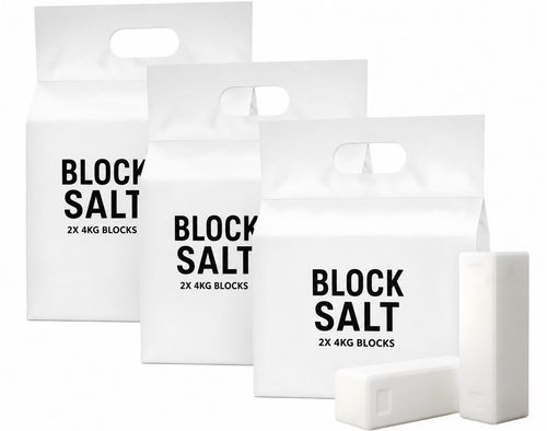 DAMAGE 3 Pack 6 Block Salt Water Softener 100% Pure UK PDV Salt Block Harvey — image 3