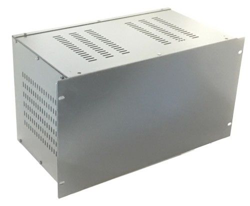 6U  Rack mount enclosure chassis case,for 19 inch rack 300mm deep, in black