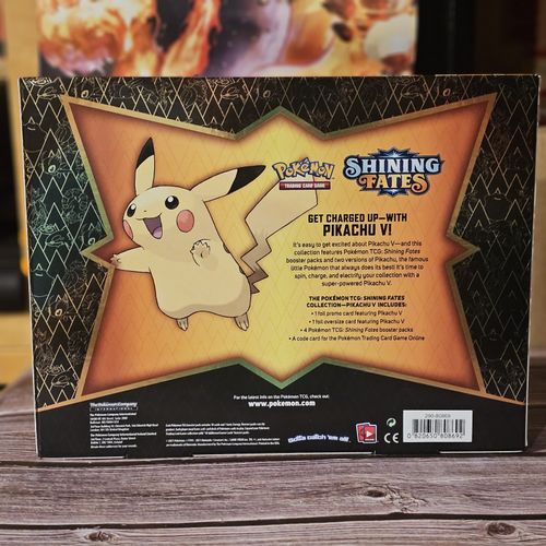 Pokémon TCG - Shining Fates - Pikachu V Box - New and Sealed — image 2