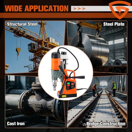 Electric Magnetic Drill Variable Speed Regulation Core Drilling Machine — image 10