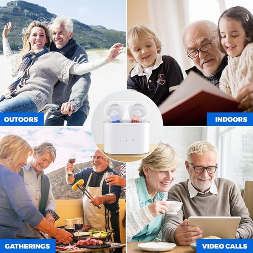 TWS Hearing Aid Voice Amplifier Sound Voice Hearing Amplifier Senior Hearing Aid — image 11