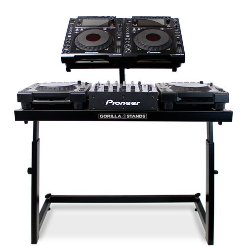 Gorilla DS-1 DJ Deck Stand CDJ Controller Mixer Laptop DJ Equipment Workstation — image 3