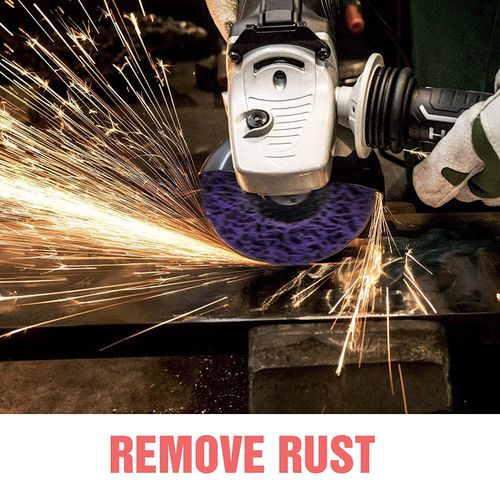 5Pc 4" Poly Strip Disc Abrasive Wheel Paint Rust Removal Cleaner for Rotary Tool — image 6