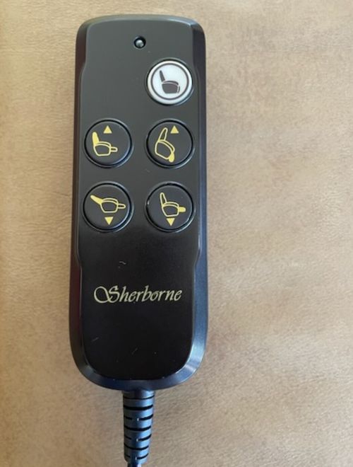 New 5 Button Mobility Electric Chair Riser Recliner Sherborne Handset Remote — image 1