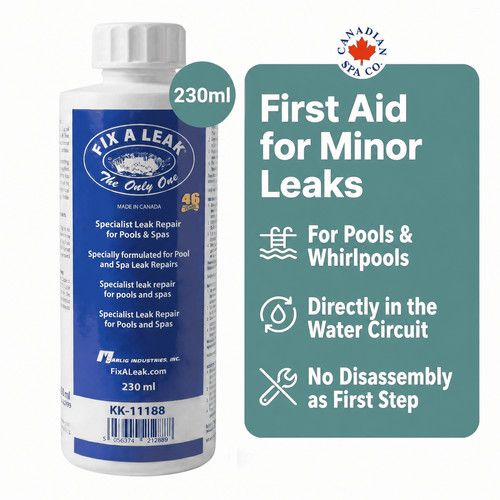 Fix A Leak - Hot Tub & Pool Pipework & Shell Repair - 230ml Bottle
