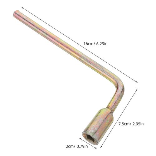 Gold Steel Oxygen Cylinder Valve Wrench Durable Tool for Home and Workshop Use — image 5