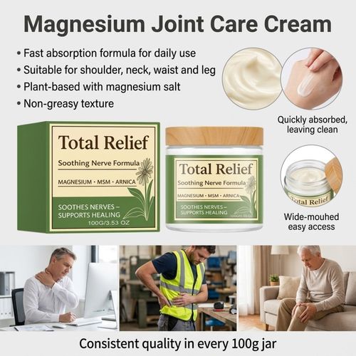 Total Relief Magnesium Cream Nerve Relief Magnesium Soothing Cream FastAbsorbing — image 4
