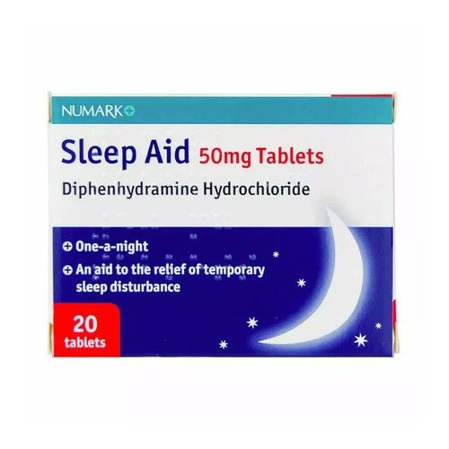 One A Night Sleep Aid Tablets  Max Strength BRAND MAY VARY MAX ONE PER ORDER