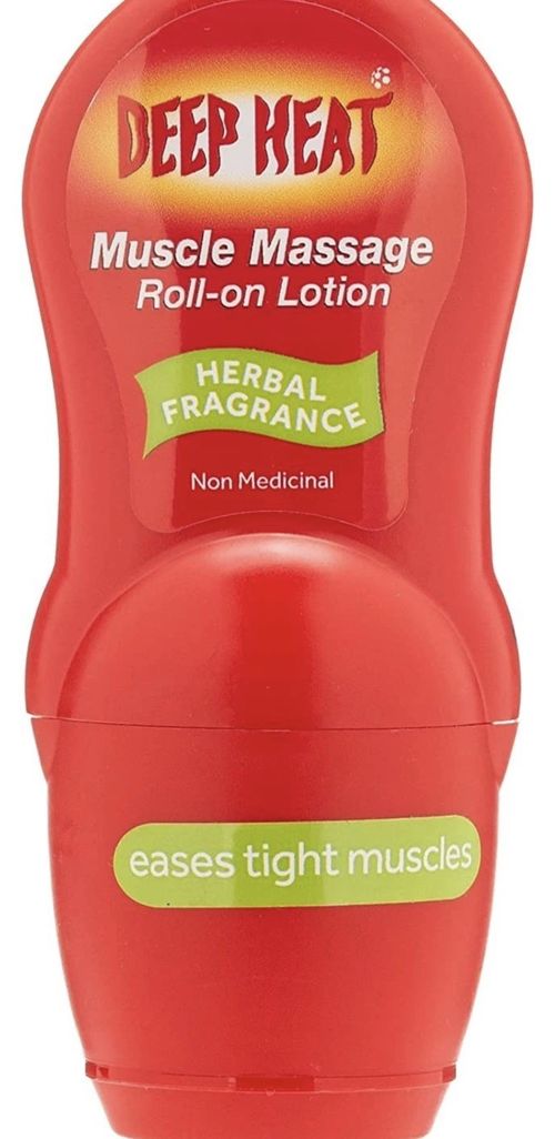 Deep Heat Muscle Massage Roll-On Lotion 3 x 50ml Fast Pain Relief — image 3