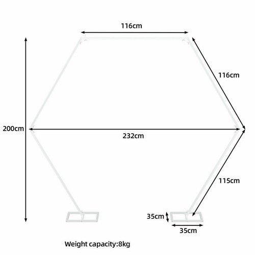 9M/ 6M/ 3M/ 2M Adjustable Wedding Backdrop Stand Background Curtain Pipe Stage
